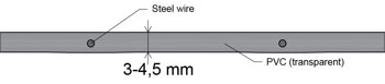 PVC vacuum hose profile