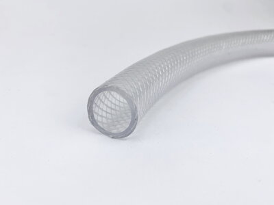 High pressure hose 4-layer braided PVC Krystal
