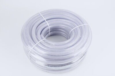 High pressure hose 4-layer braided PVC Krystal - coil